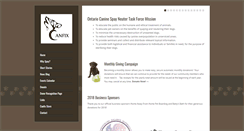 Desktop Screenshot of canfix.org